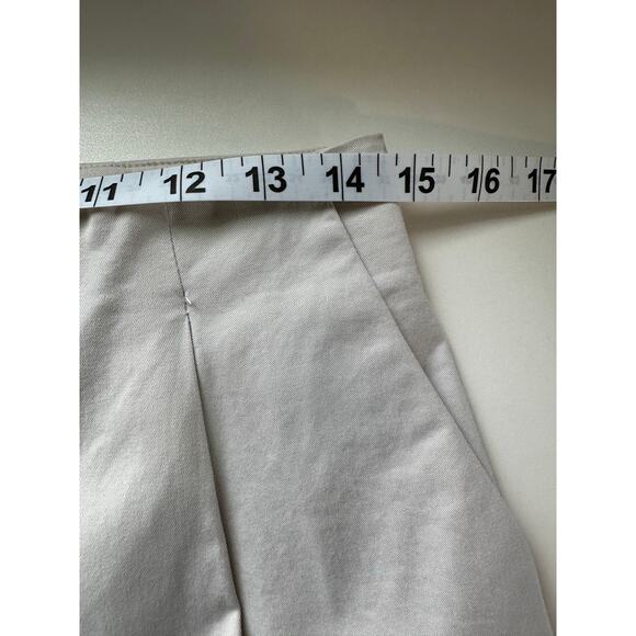 Antonelli Firenze Sz 42, US‎ 6 Cropped Slacks Baggy Cuffed Wide Leg Quiet Luxury - Picture 6 of 14